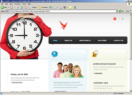 Website Template #24850