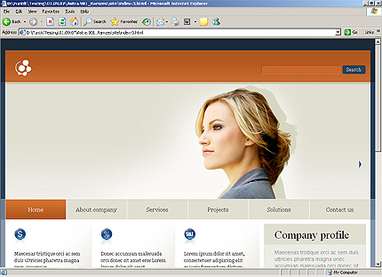 Website Template #24872
