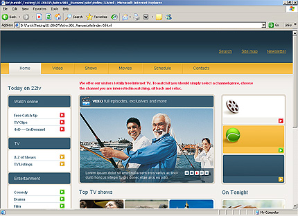 Website Template #24936