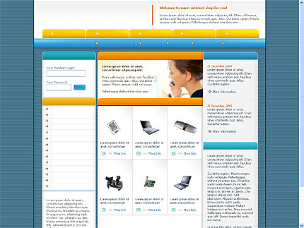 Website Template #2539