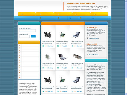 Website Template #2539
