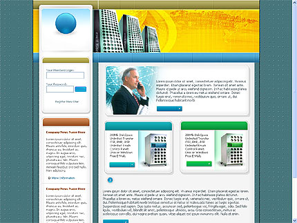 Website Template #2551
