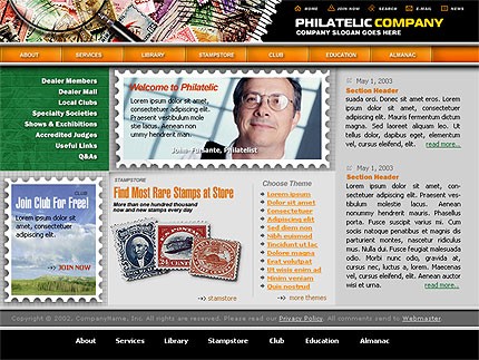 Website Template #2583