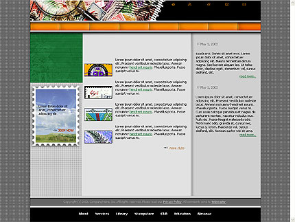 Website Template #2583