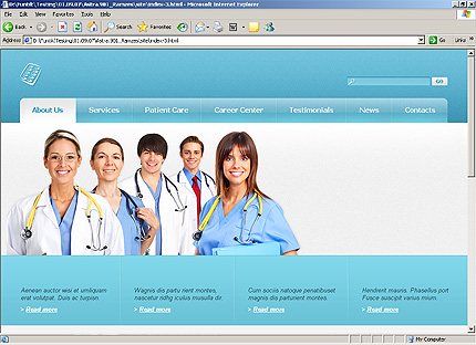 Website Template #25009