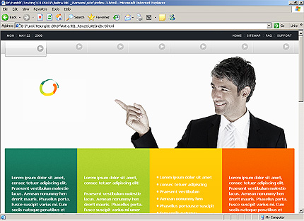 Website Template #25040