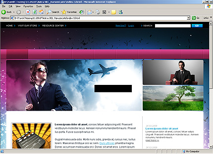 Website Template #25045