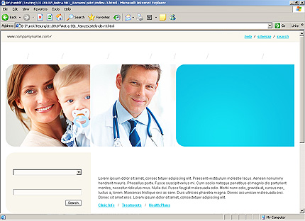 Website Template #25046
