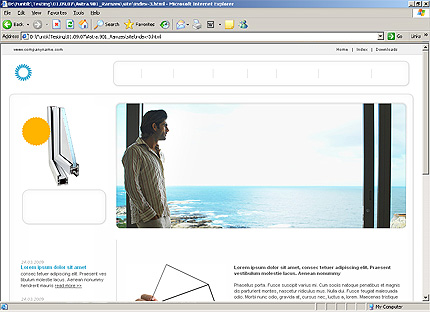 Website Template #25048