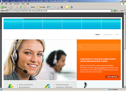 Website Template #25055