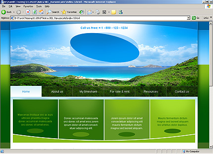 Website Template #25065
