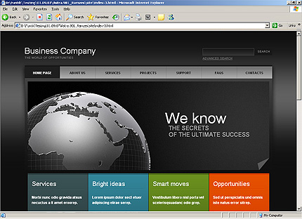 Website Template #25092