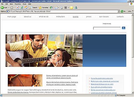 Website Template #25093