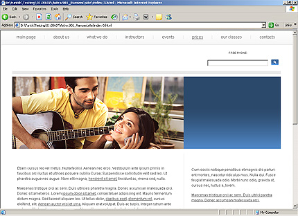 Website Template #25093