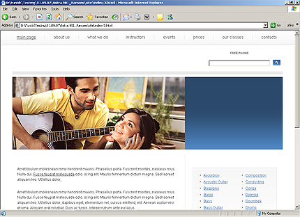 Website Template #25093