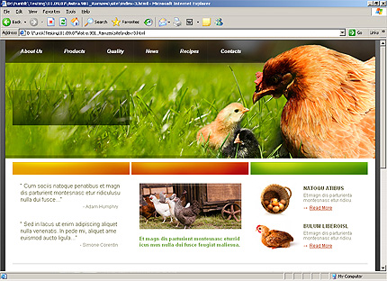 Website Template #25106
