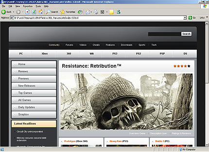 Website Template #25115