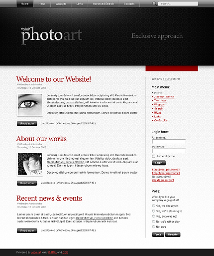 Website Template #25122