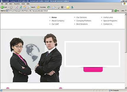 Website Template #25136