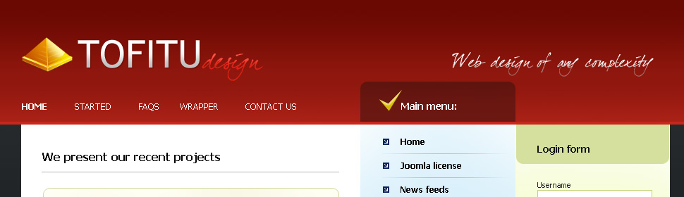 Website Template #25144