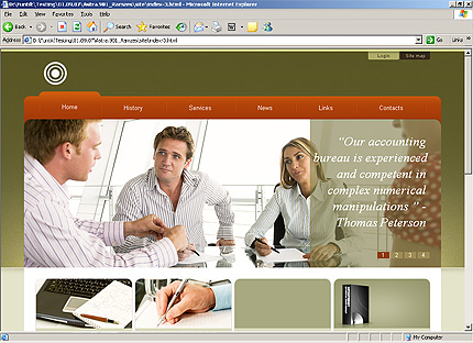 Website Template #25163