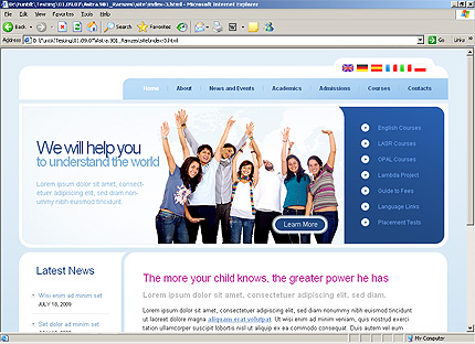 Website Template #25171