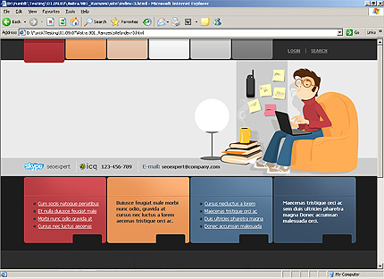 Website Template #25193