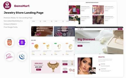 Modèles Landing Page