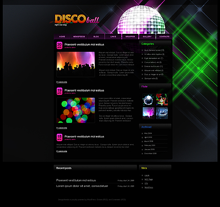 Website Template #25211