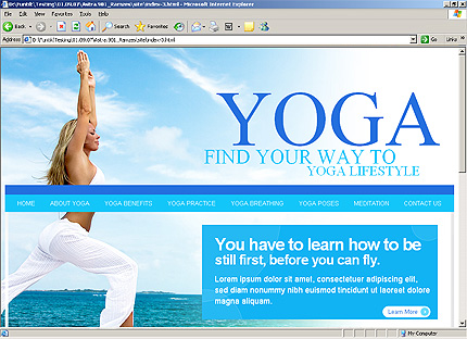 Website Template #25227