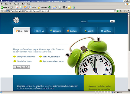 Website Template #25230