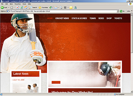 Website Template #25239