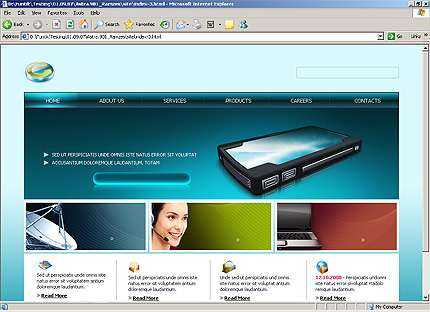 Website Template #25245