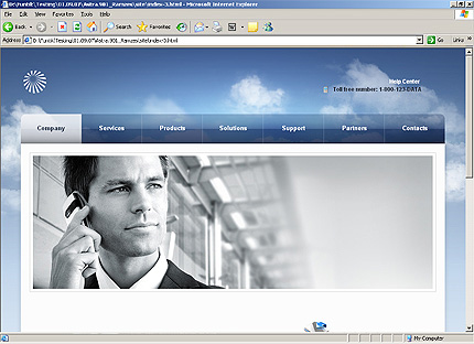Website Template #25248
