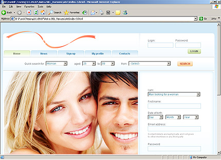 Website Template #25269