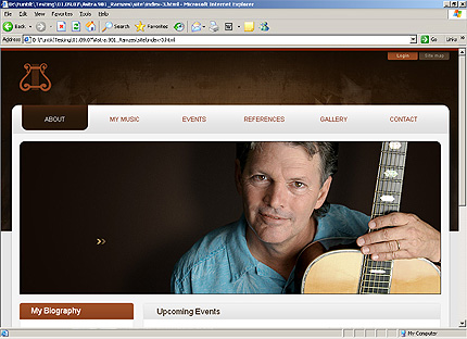 Website Template #25321