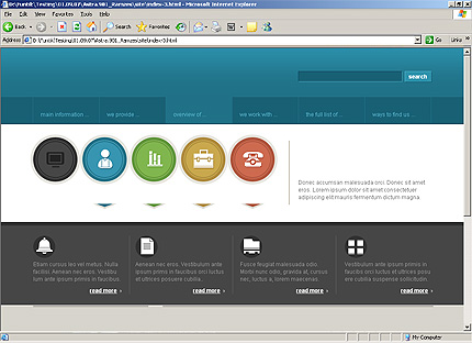 Website Template #25323