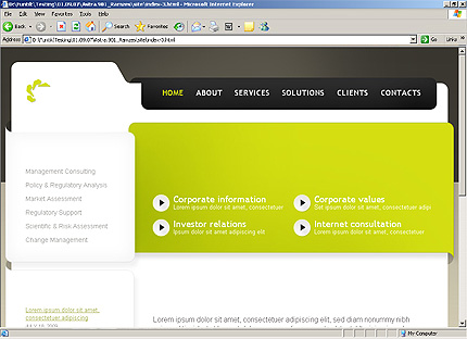 Website Template #25329