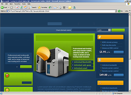 Website Template #25330
