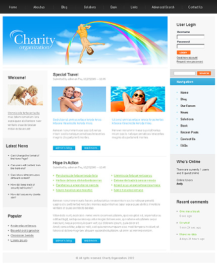 Website Template #25331