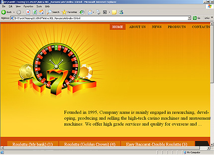 Website Template #25337