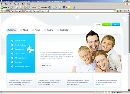 Website Template #25366