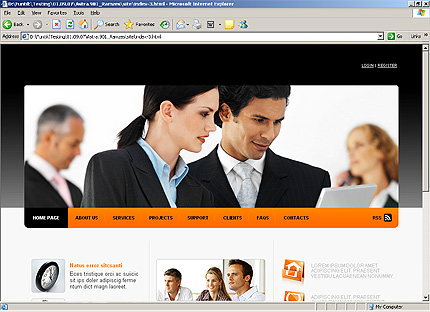 Website Template #25369