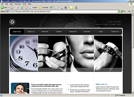 Website Template #25370