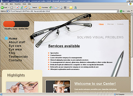 Website Template #25376