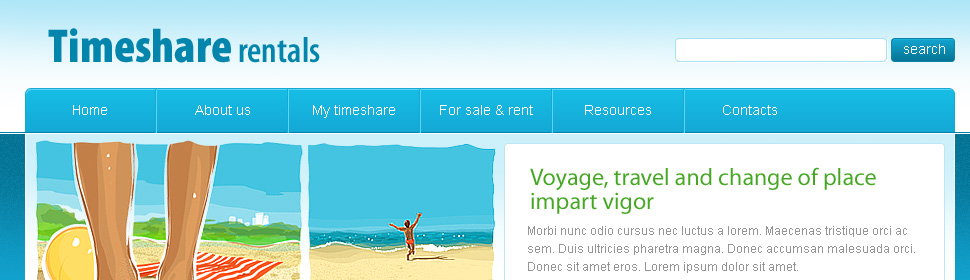 Website Template #25392