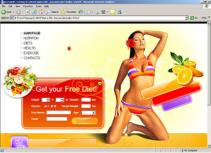 Website Template #25398