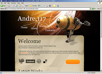 Website Template #25401