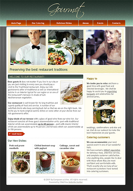 Website Template #25437