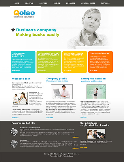 Website Template #25442